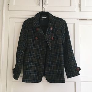 Urban Outfitters Lark & Wolff Plaid Swing Jacket